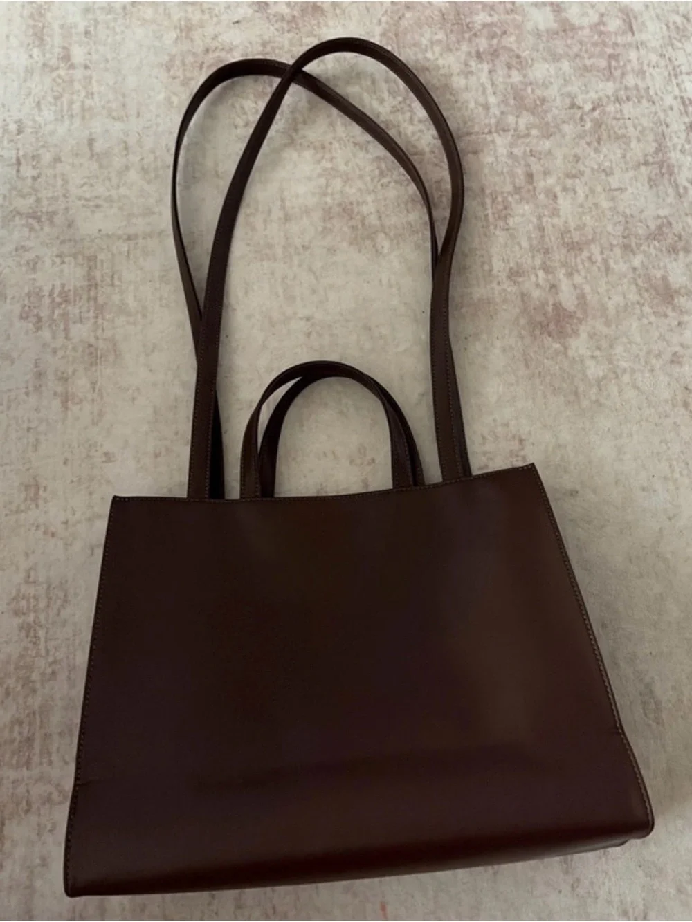 TELFAR Leather Tote Bag -